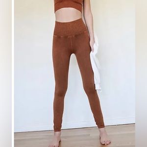 🔥 NWOT Free People Good Karma Leggings